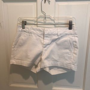 White Francesca’s Chino Shorts